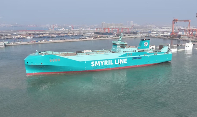 Smyril Line strengthens North Atlantic freight network with new RoRo vessel Skipanes