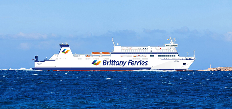 Brittany Ferries Charters Vizzavona for the Cherbourg–Rosslare Route